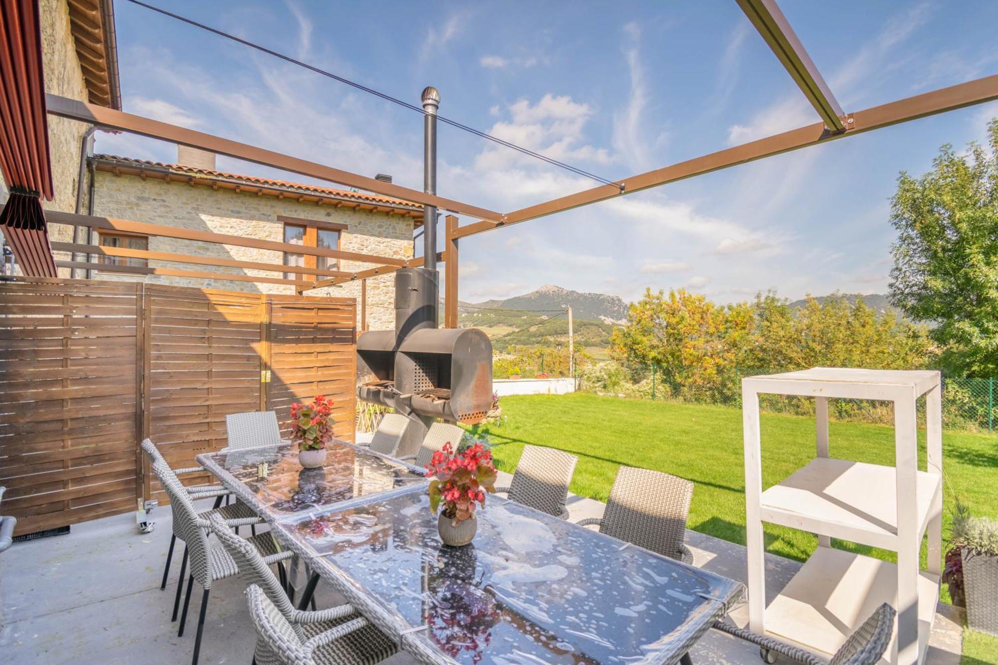 Acogedora Casa Rural Con Jardin Y Barbacoa Proxima A Pamplona Ilzarbe المظهر الخارجي الصورة